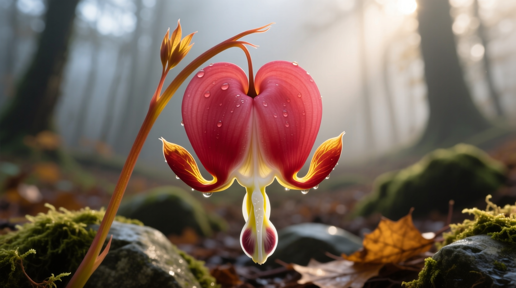 bleeding heart turning yellow