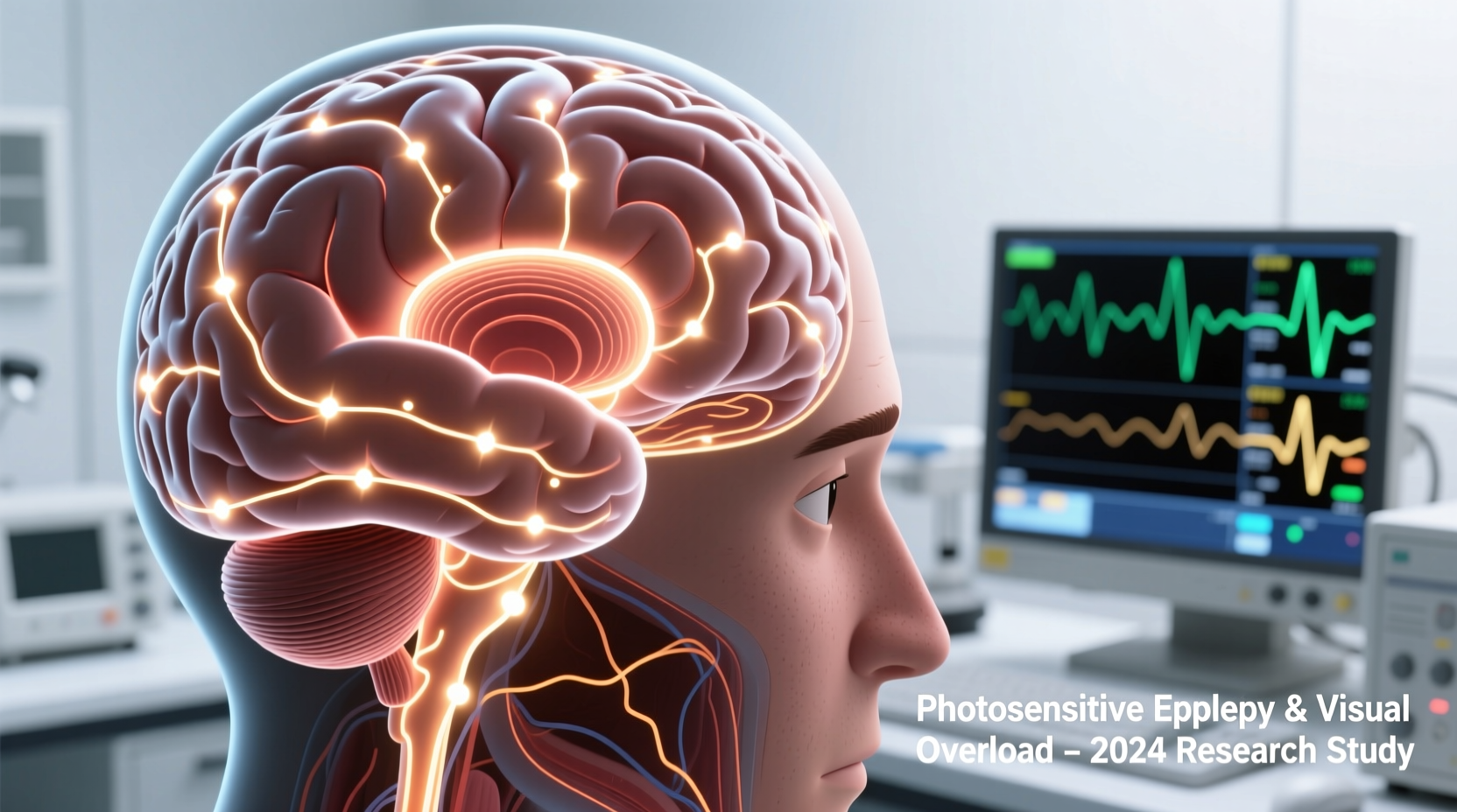 why do strobe effects in animated lights trigger headaches for some