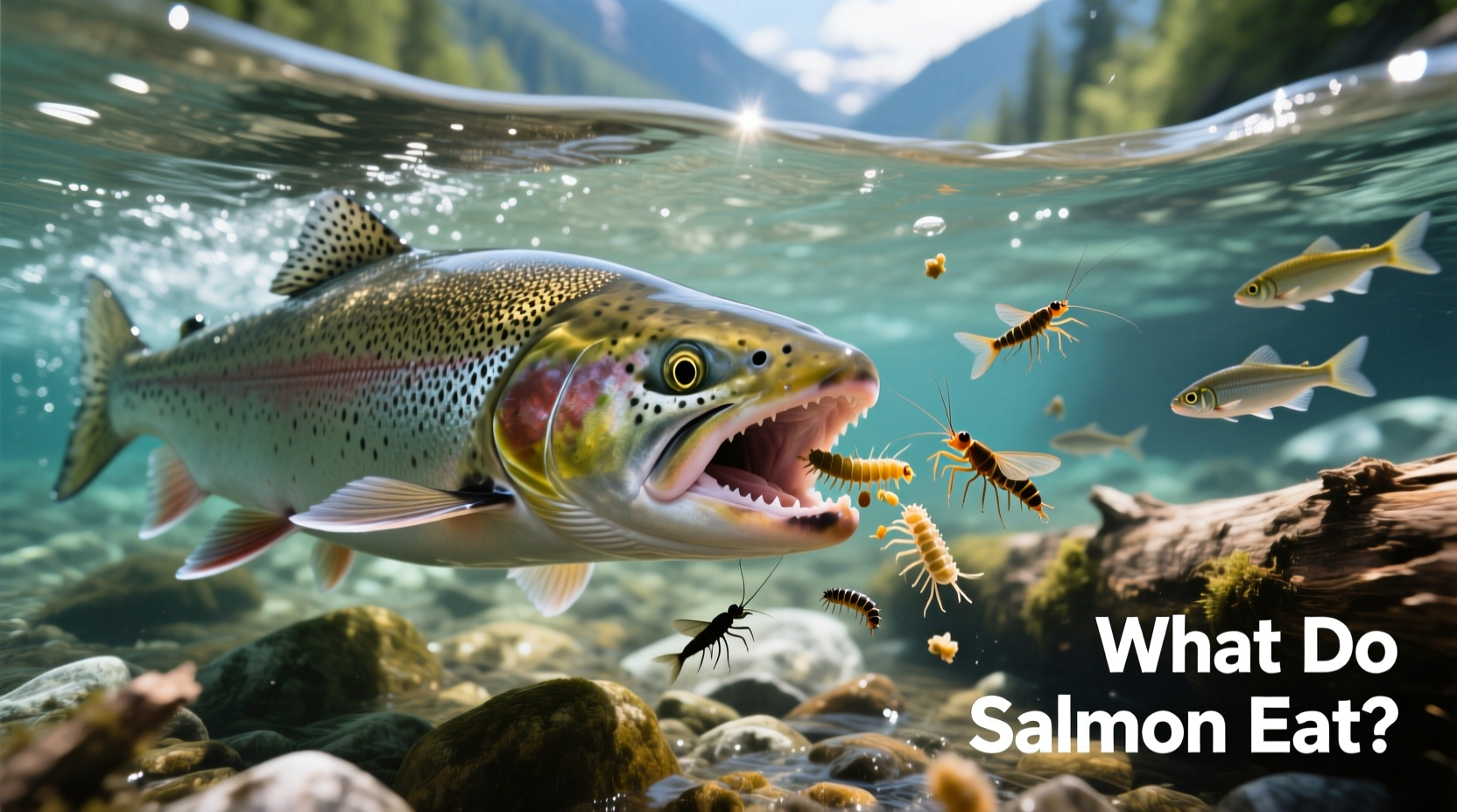 What Food Do Salmon Eat: Wild vs Farmed Diet Breakdown