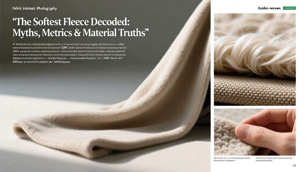 The Softest Fleece Decoded: Myths, Metrics & Material Truths