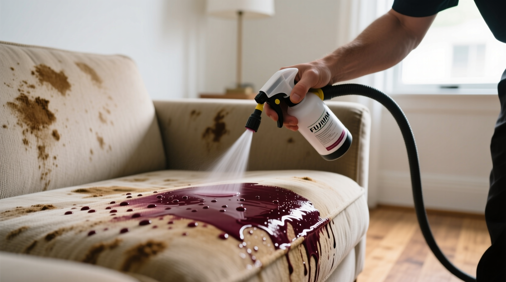 remove dye from upholstery