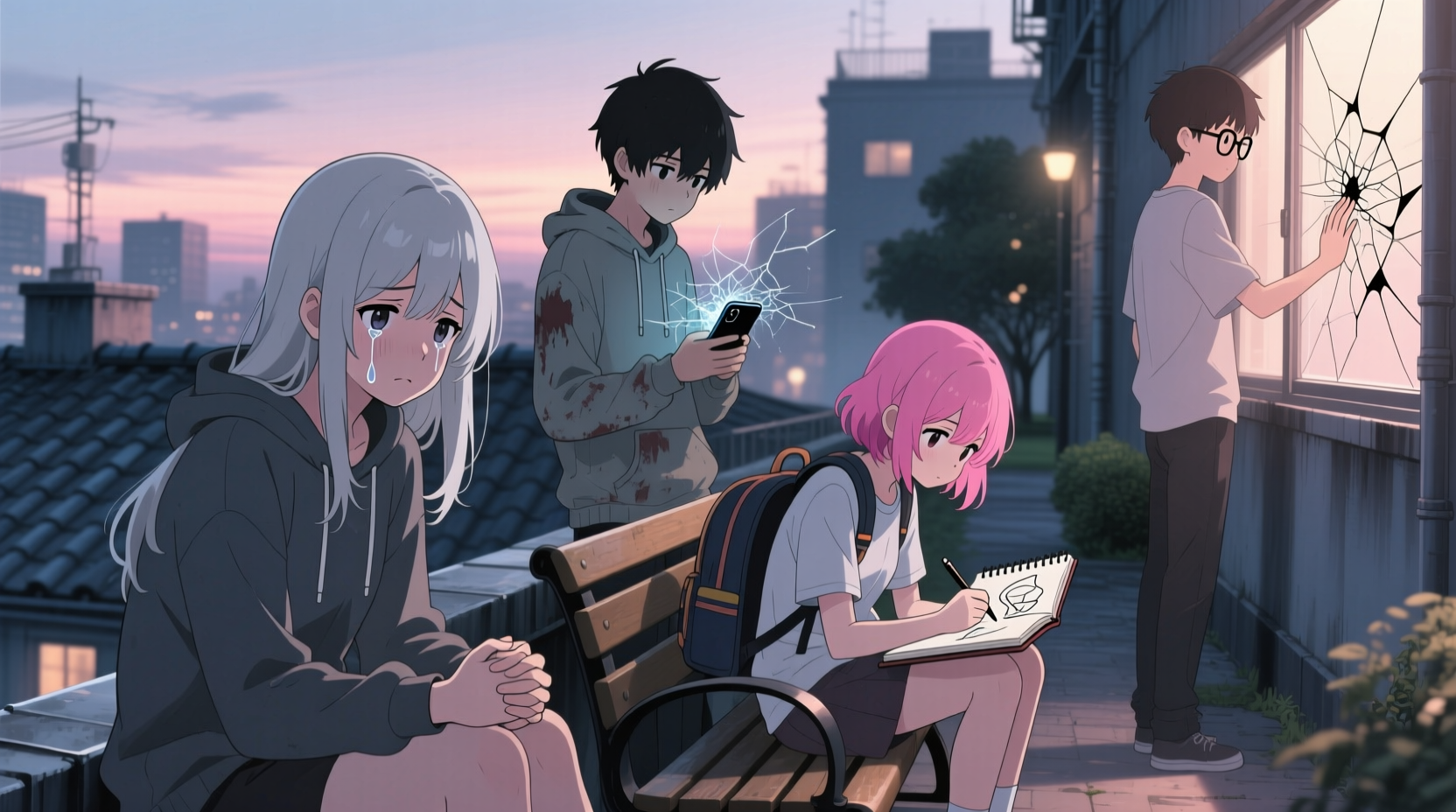 anime characters with mental health arcs handled with sensitivity and realism