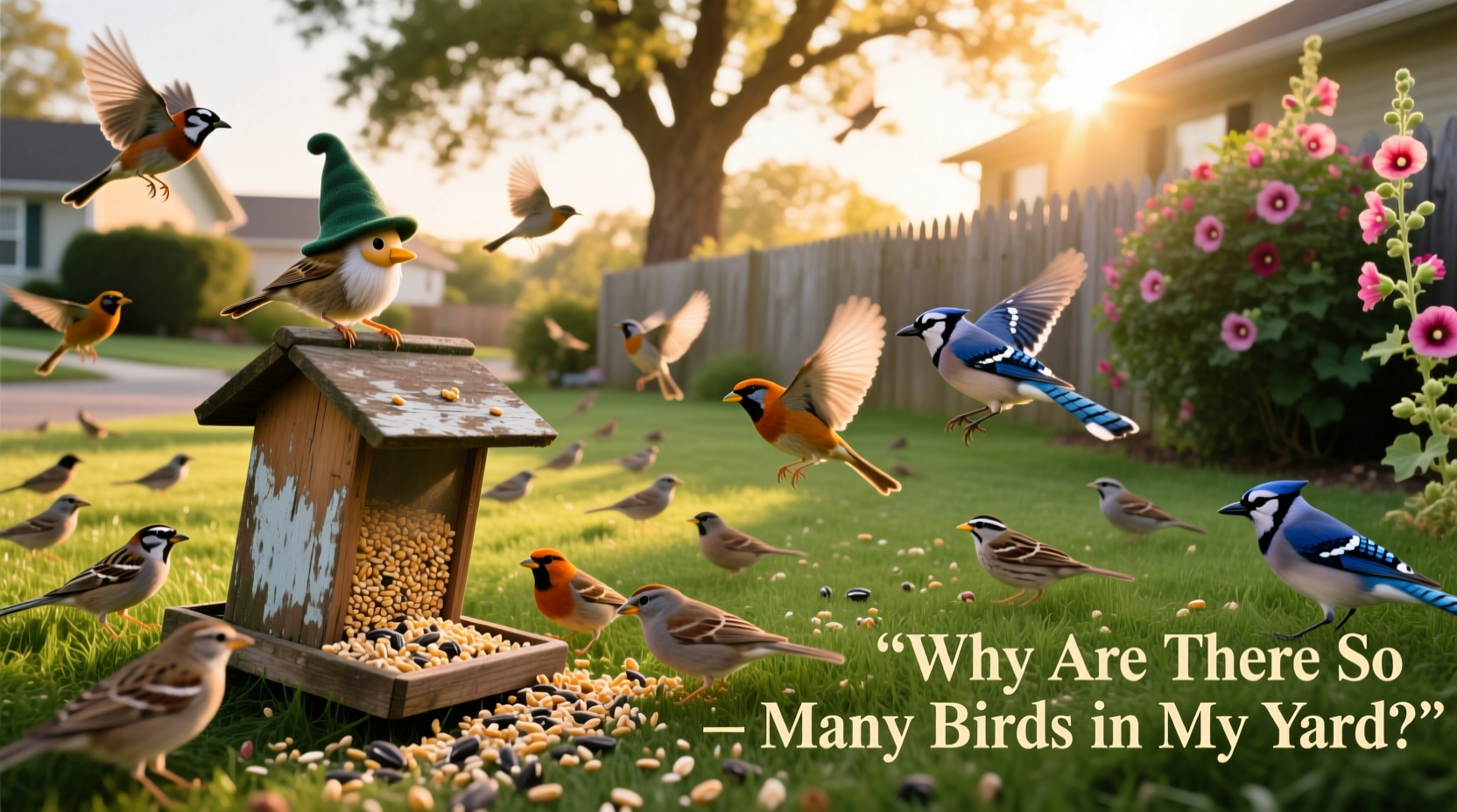 Why Are There So Many Birds in My Yard?