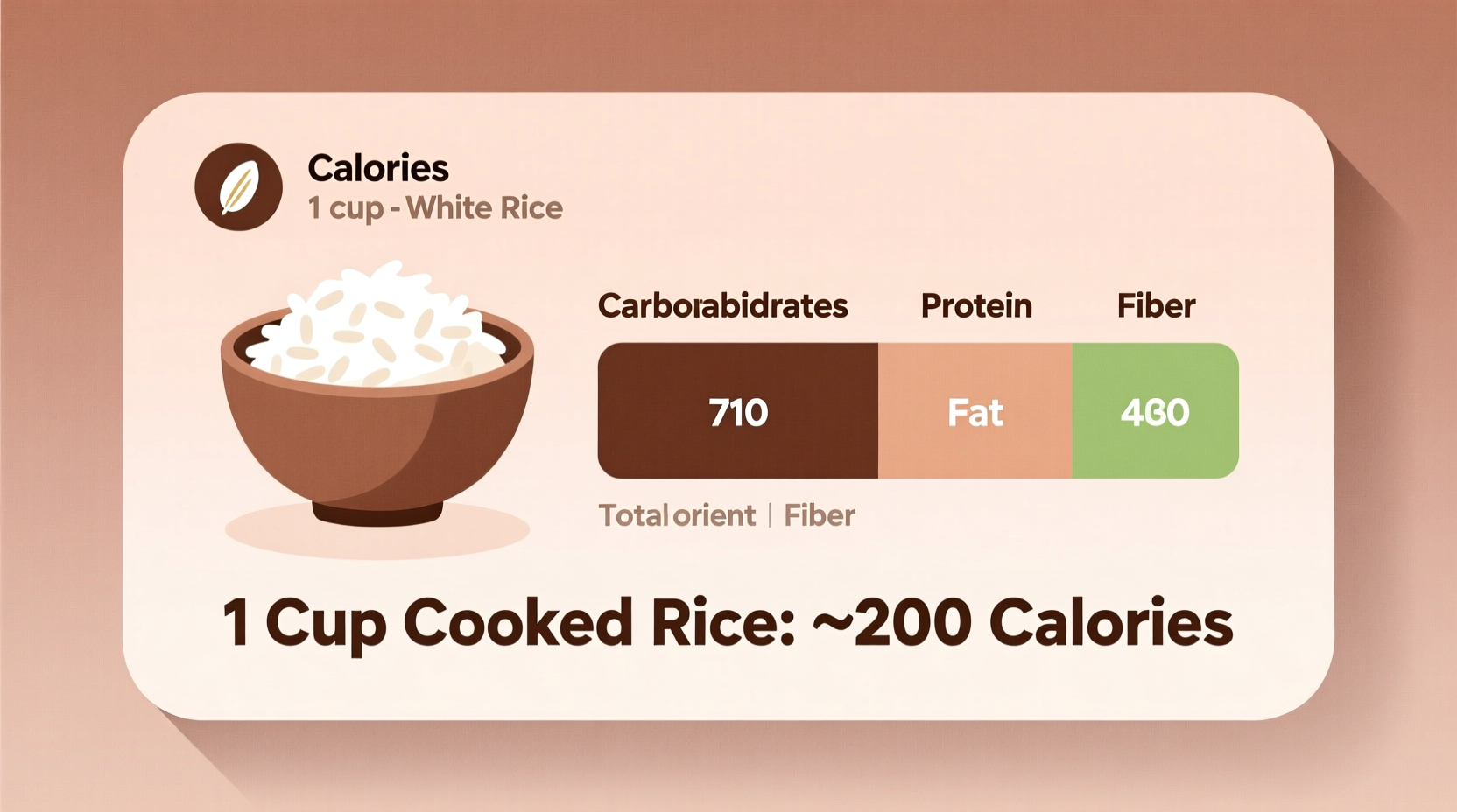 how many calories in 1 cup cooked rice