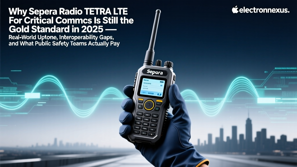Why Sepura Radio TETRA LTE For Critical Comms Is Still the Gold Standard in 2025 — Real-World Uptime, Interoperability Gaps, and What Public Safety Teams Actually Pay