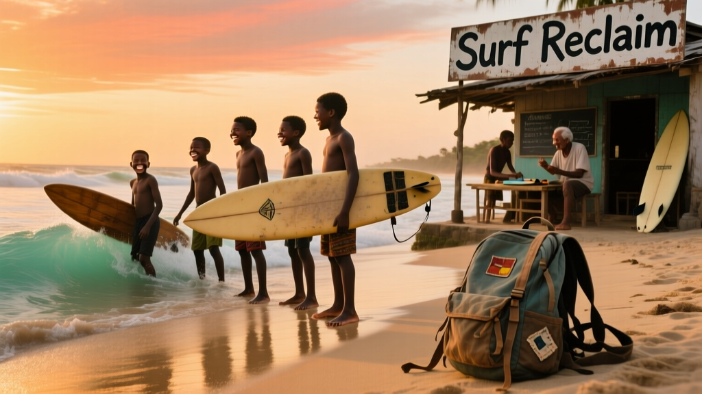 In Western Ghana, Locals Are Reclaiming Their Surf Scene