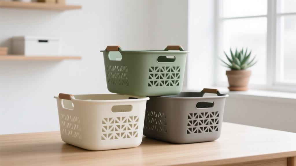 Top Stackable Plastic Baskets: Smart, Safe & Stylish