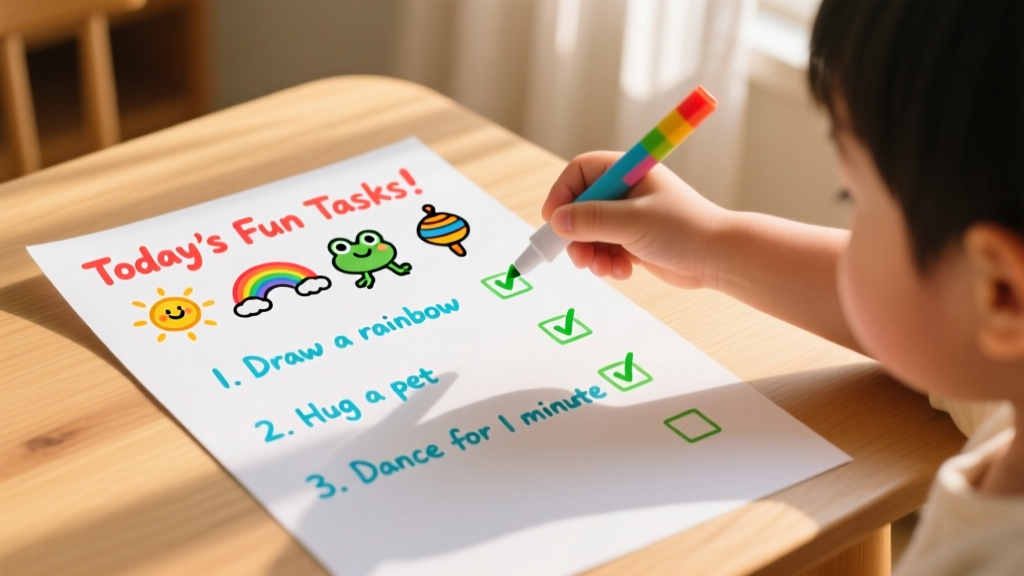 Kids Activities Checklist: Age-Specific & Practical