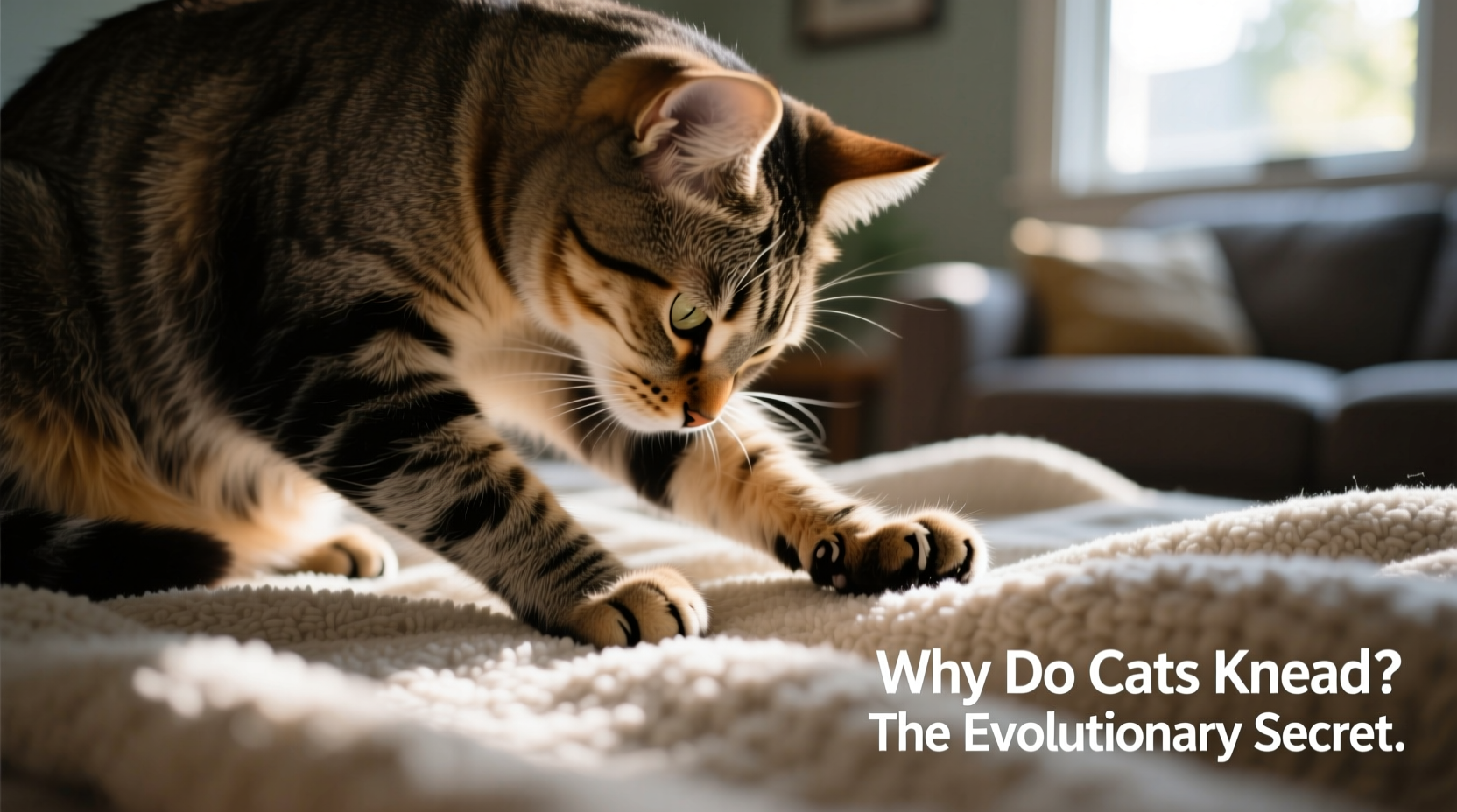 Why Do Cats Knead Blankets The Evolutionary Reason Behind The Ritual - Do Cats Knead With Varying Intensity