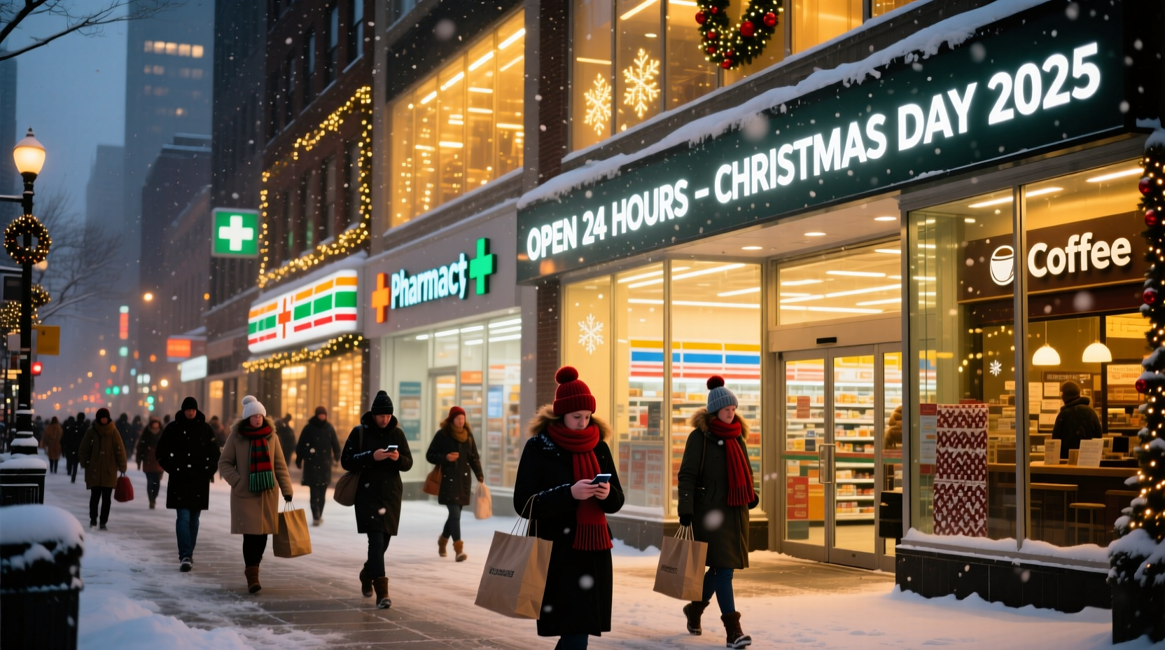 what stores will be open christmas day
