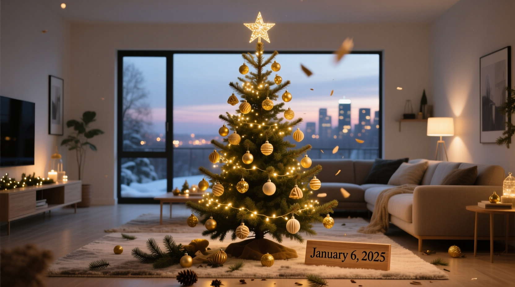 when do you take down the christmas tree