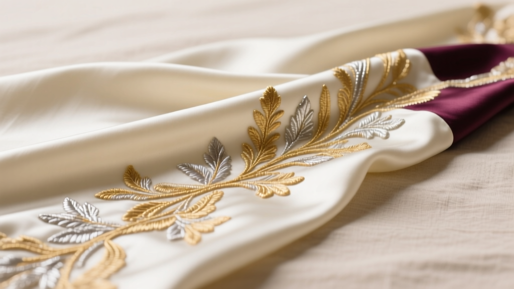 Embroidered Silk Material: A Designer’s Guide