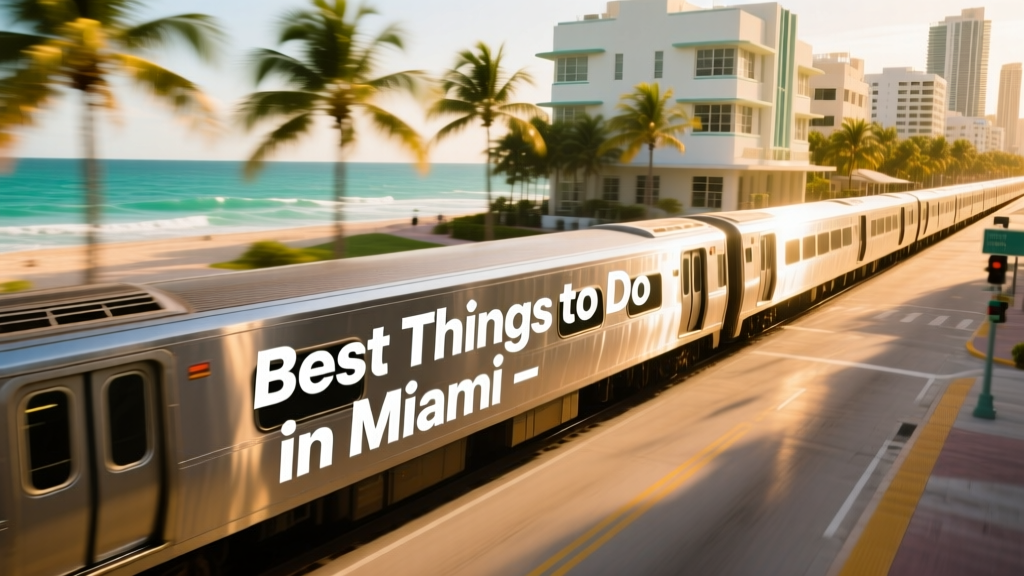 Best Things To Do In Miami: A Practical, Multi-Modal Traveler’s Guide