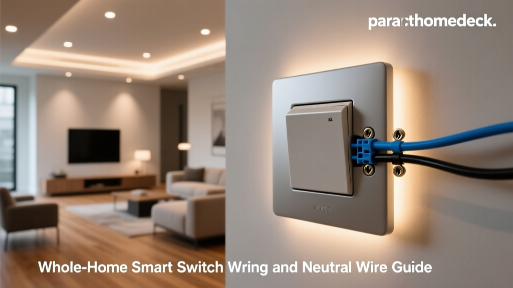 Whole-Home Smart Switch Wiring and Neutral Wire Guide