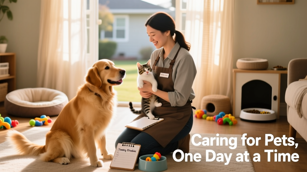 Pet sitter responsibilities: cat and dog sitting duties