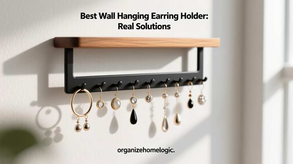 Best Wall Hanging Earring Holder: Real Solutions