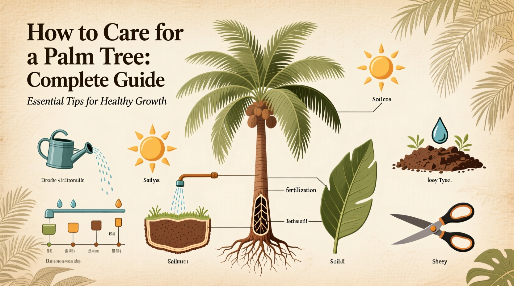 7 Palm Care Tips for Thriving Plants | TheHomeSprouts