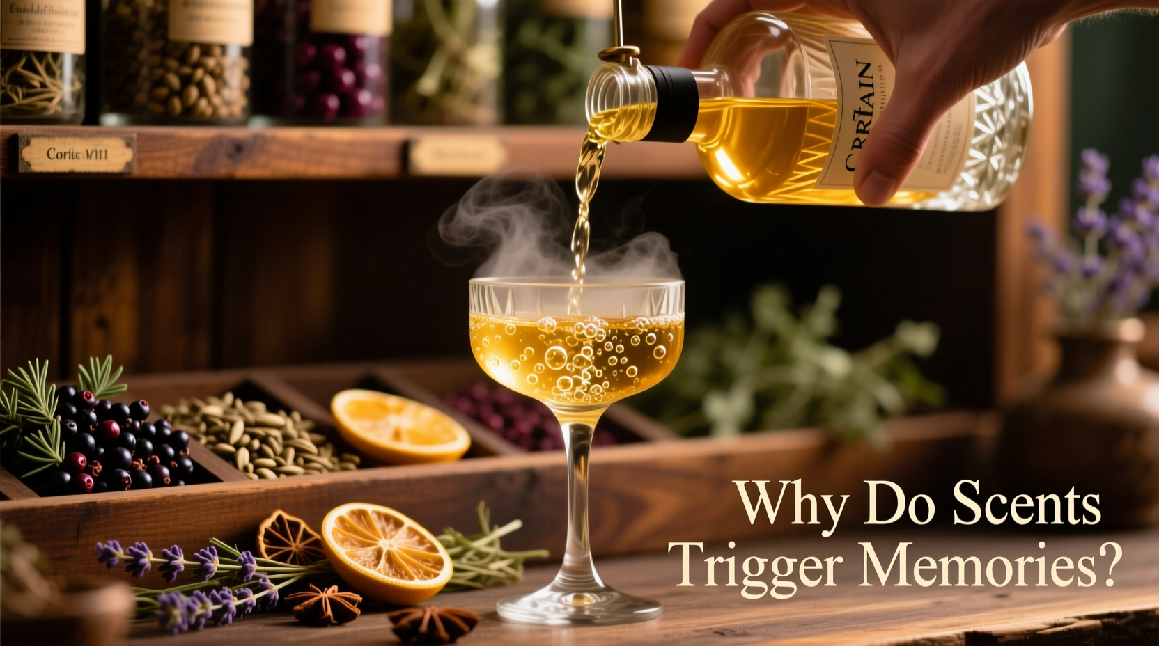 why do certain scents in craft gin evoke memories more than others