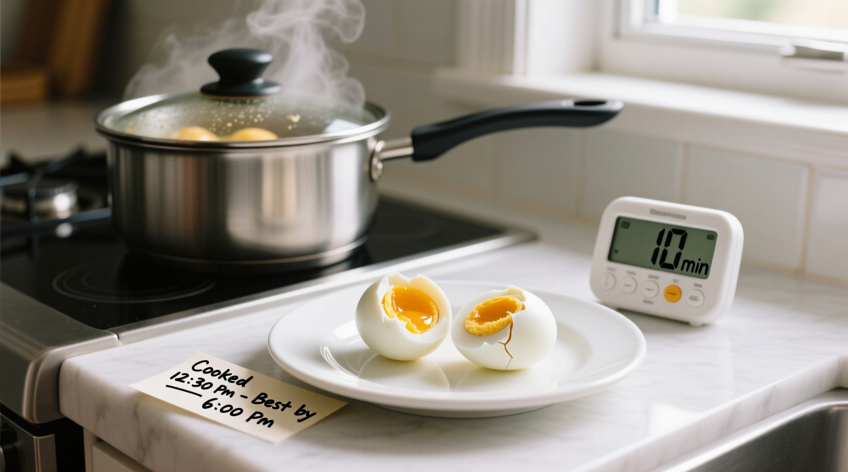 how long are eggs good after cooked