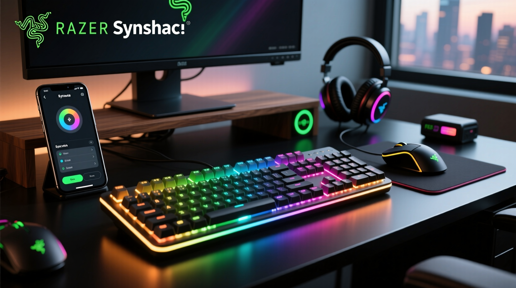 how to use gaming keyboards to trigger light shows via rgb sync