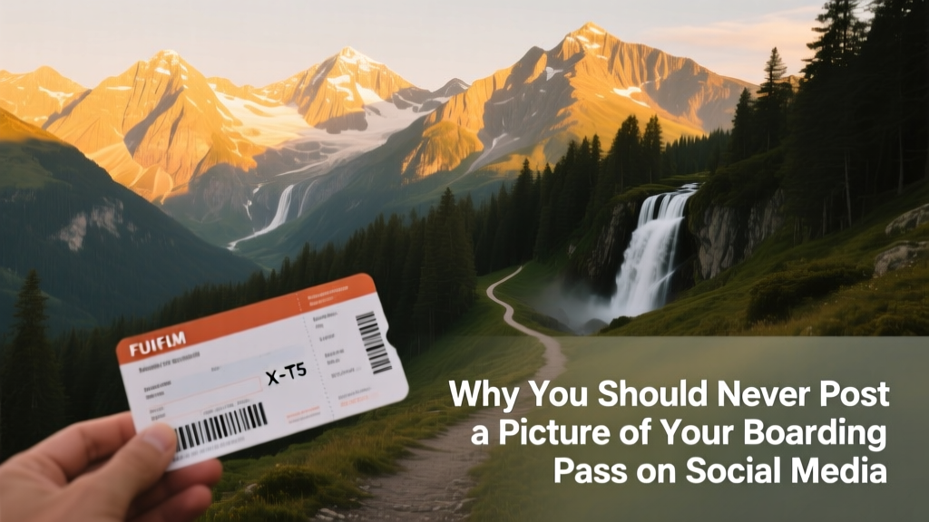 Why You Should Never Post a Picture of Your Boarding Pass on Social Media