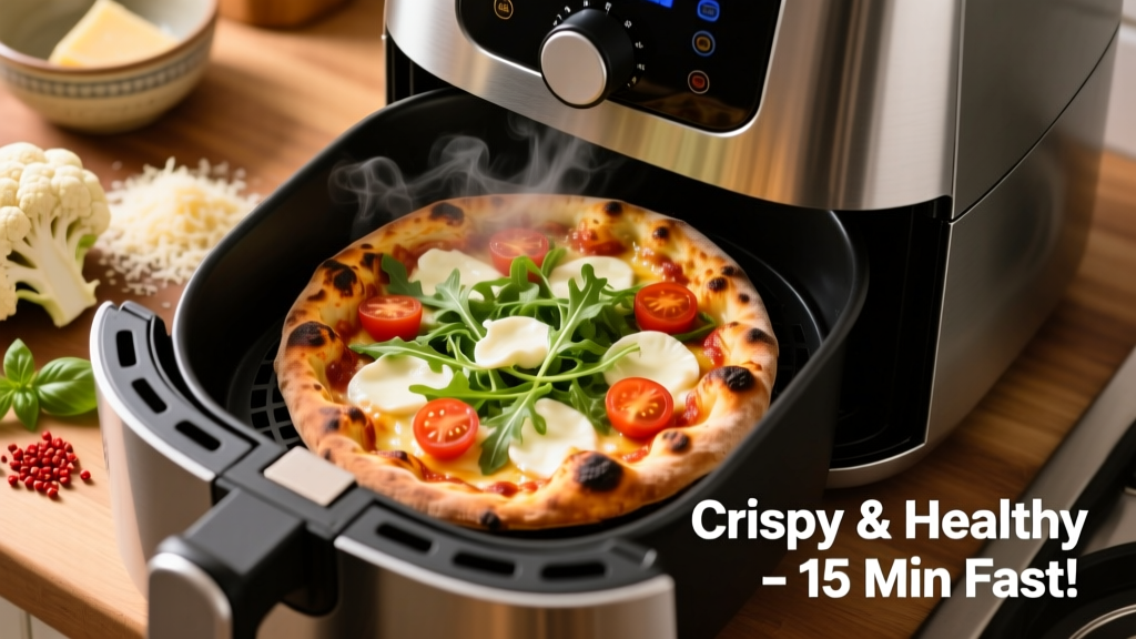 Cauliflower Pizza in Air Fryer: Crispy, Healthy & Fast