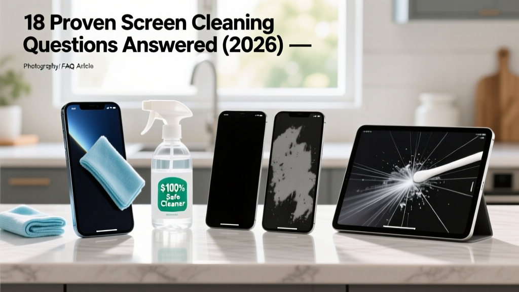 18 Proven Screen Cleaning Questions Answered (2026)