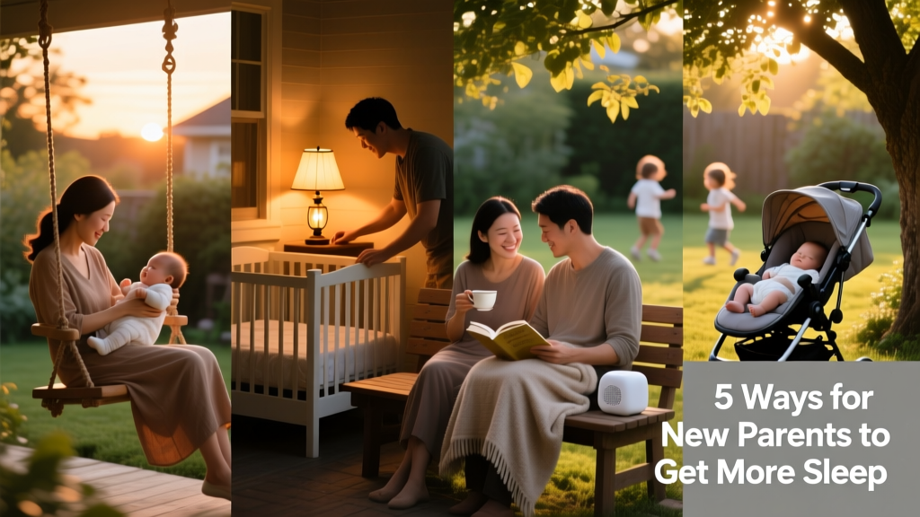 5 Evidence-Based Ways for New Parents to Get More Sleep (Backed by Pediatric Sleep Science)