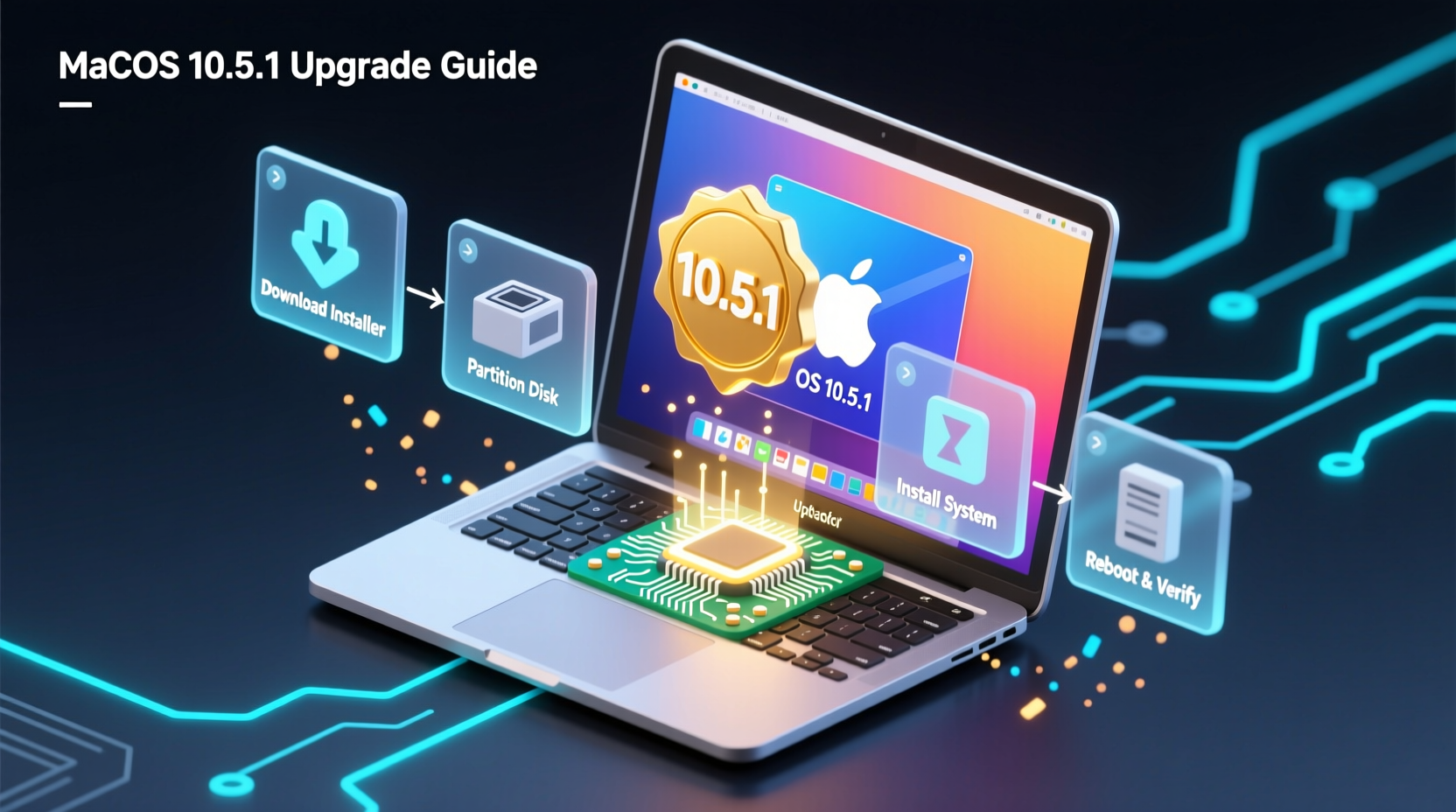 upgrade your hackintosh to os x 10 5 1