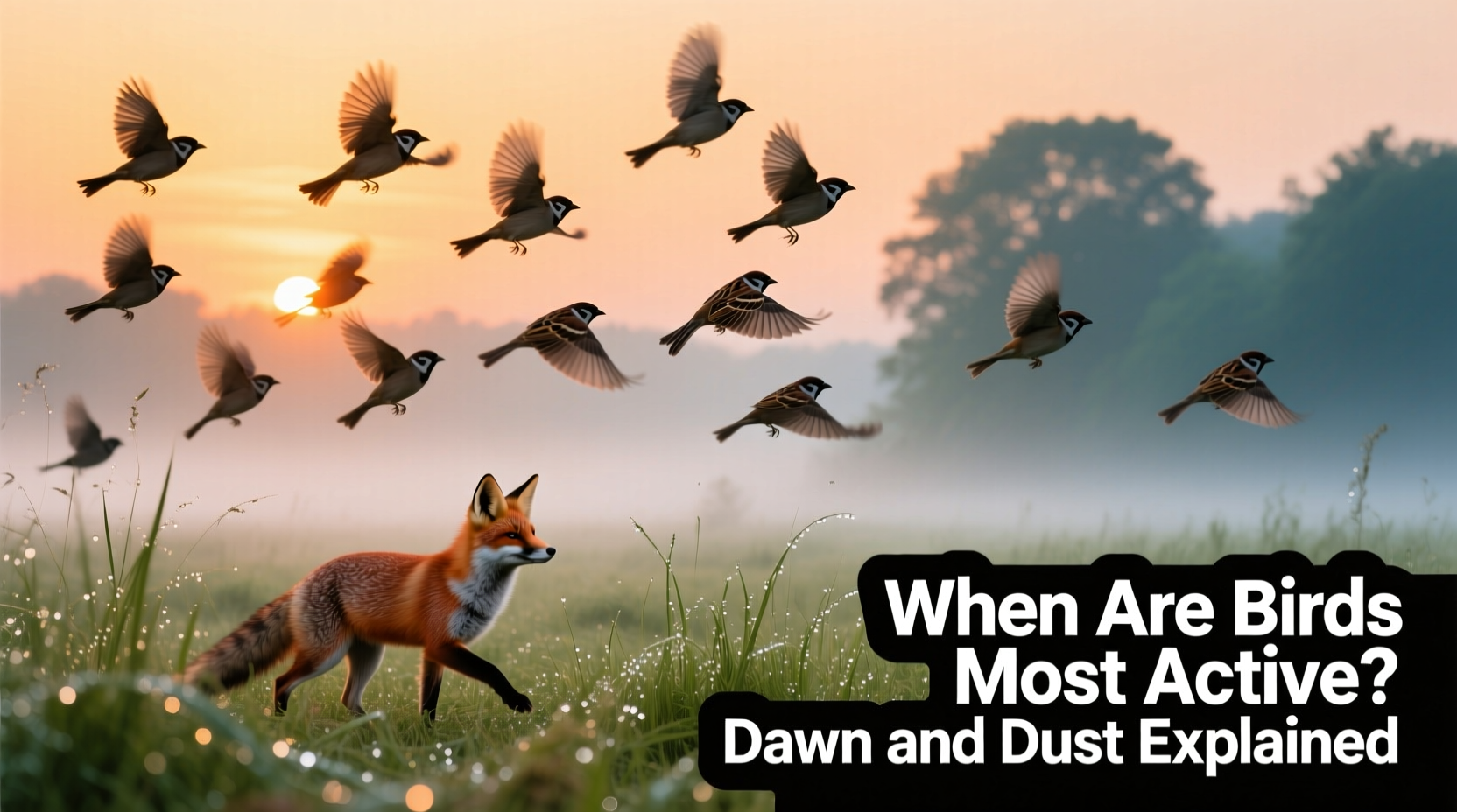 when are birds most active