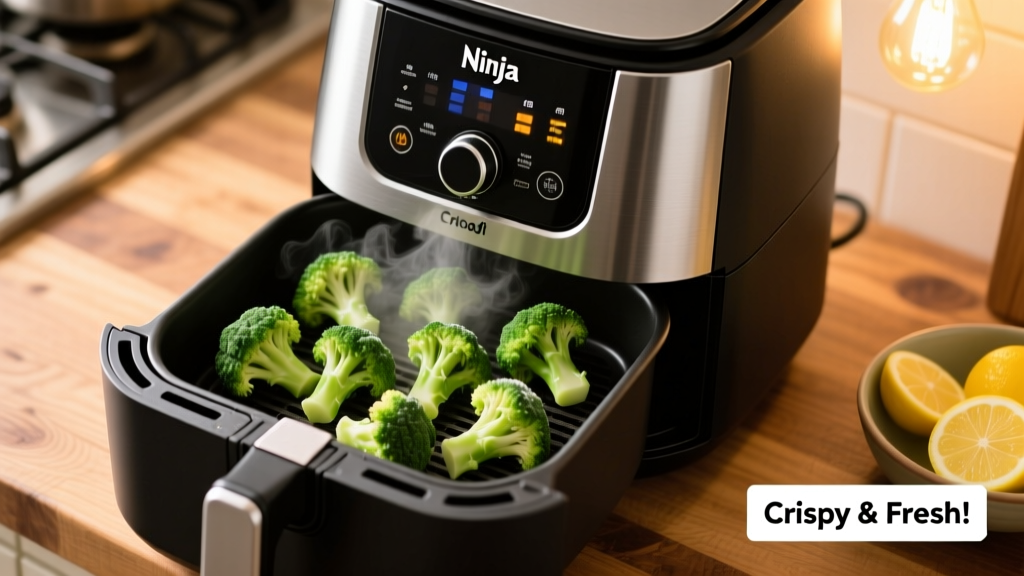 How to Cook Frozen Broccoli in Ninja Foodi (Crispy!)