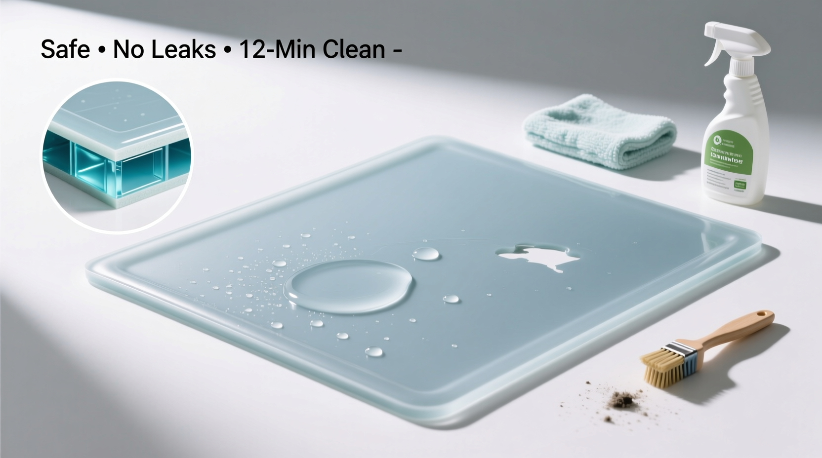 how to clean pet cooling mats safely