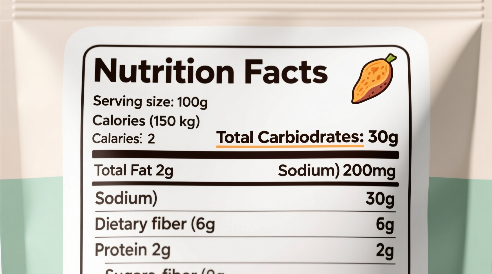 sweet potato fries carb count  exact numbers per serving
