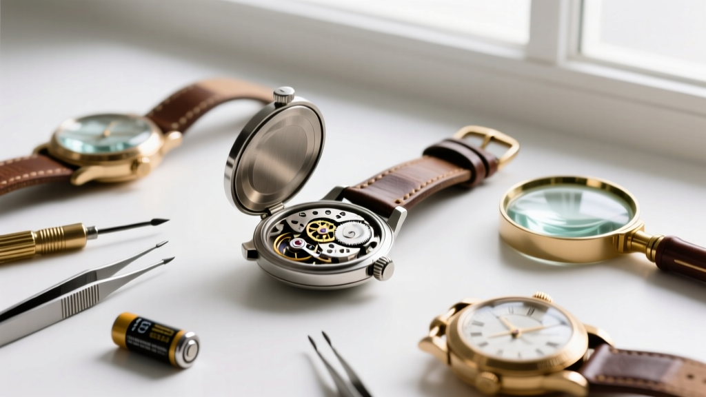 How to Replace a Vintage Watch Battery Safely