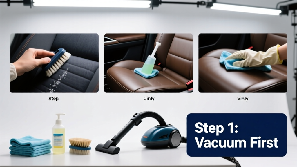 How to Clean Car Upholstery: Fabric, Leather & Vinyl