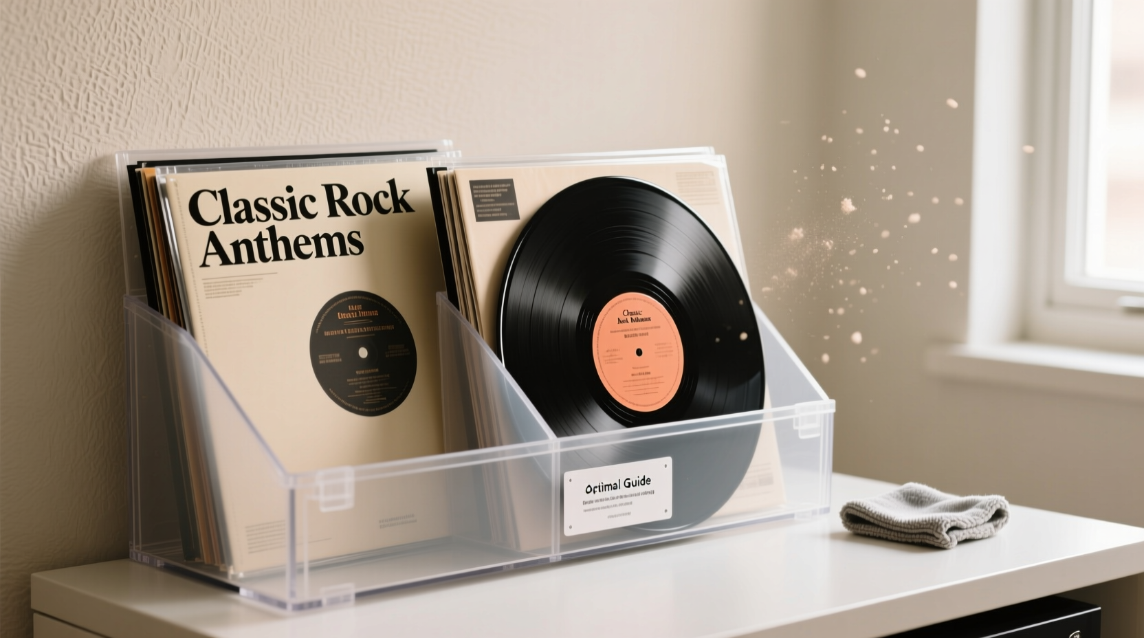 how to store your vinyl records to prevent warping and dust buildup