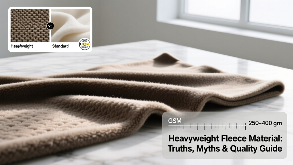 Heavyweight Fleece Material: Truths, Myths & Quality Guide