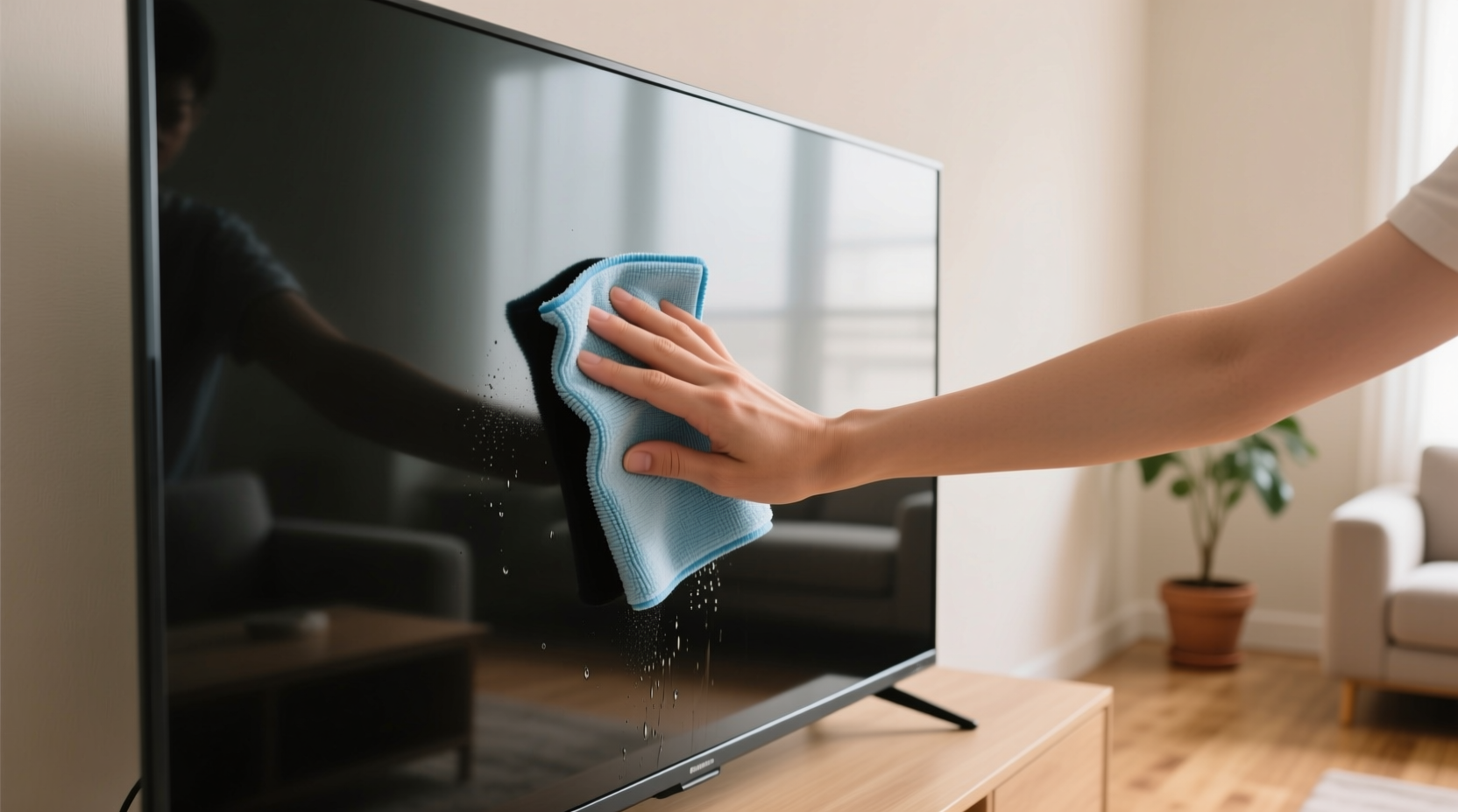 the best way to clean your tv without damaging it