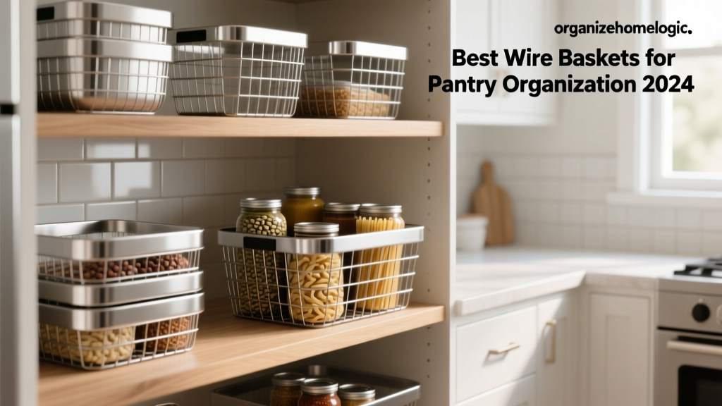Best Wire Baskets for Pantry Organization 2024