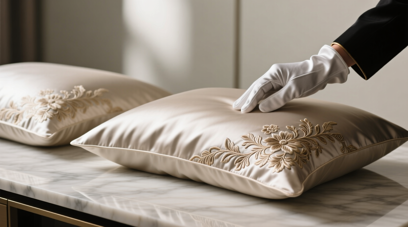 how to wash silk pillowcases with embroidery safely
