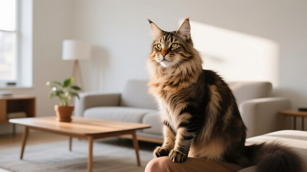 What Cat Behaviors Mean Maine Coon