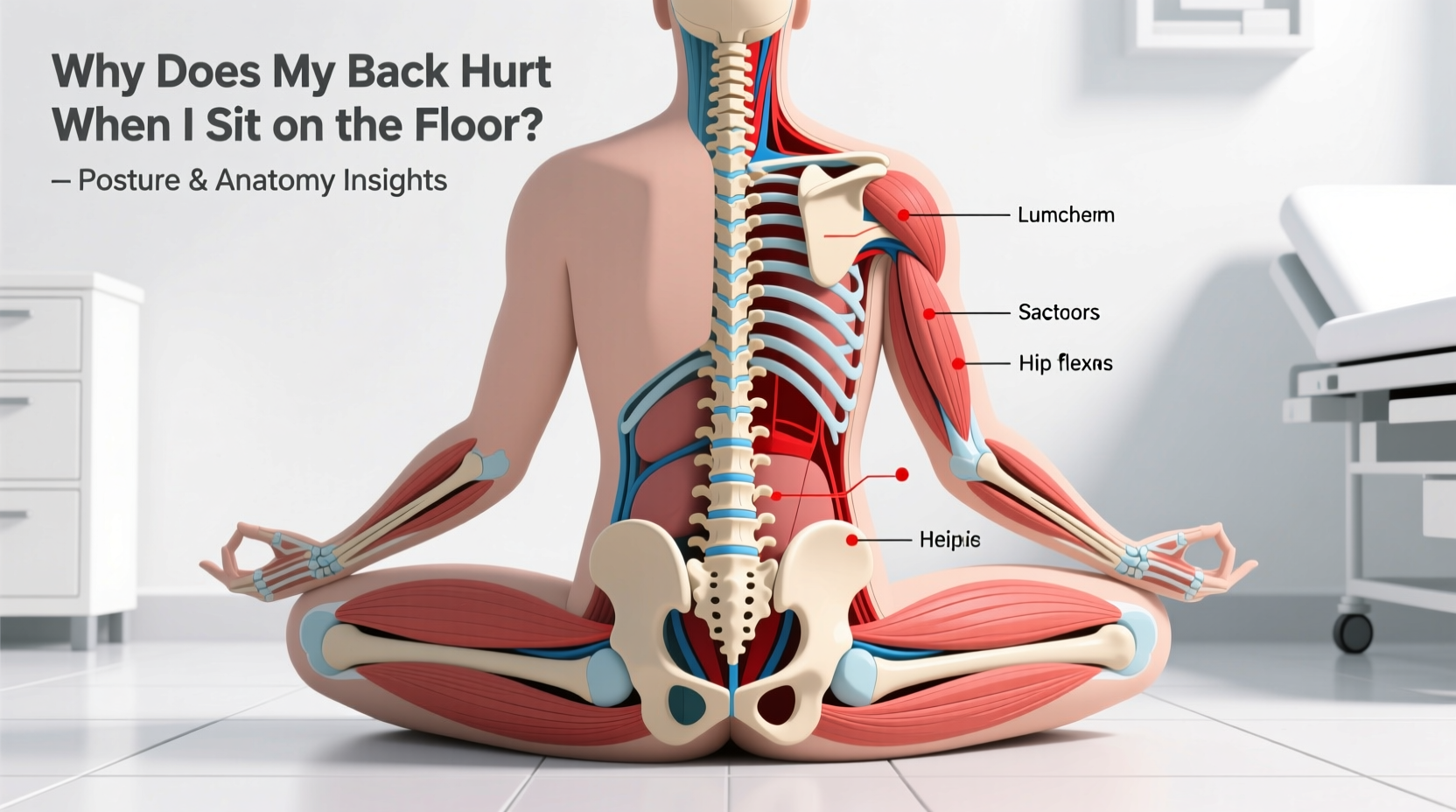 why does my back hurt when i sit on the floor posture and anatomy insights