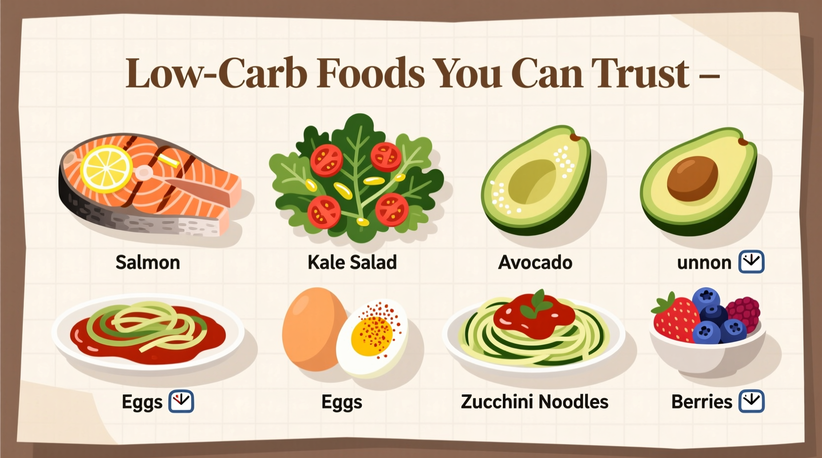 what are low carb foods