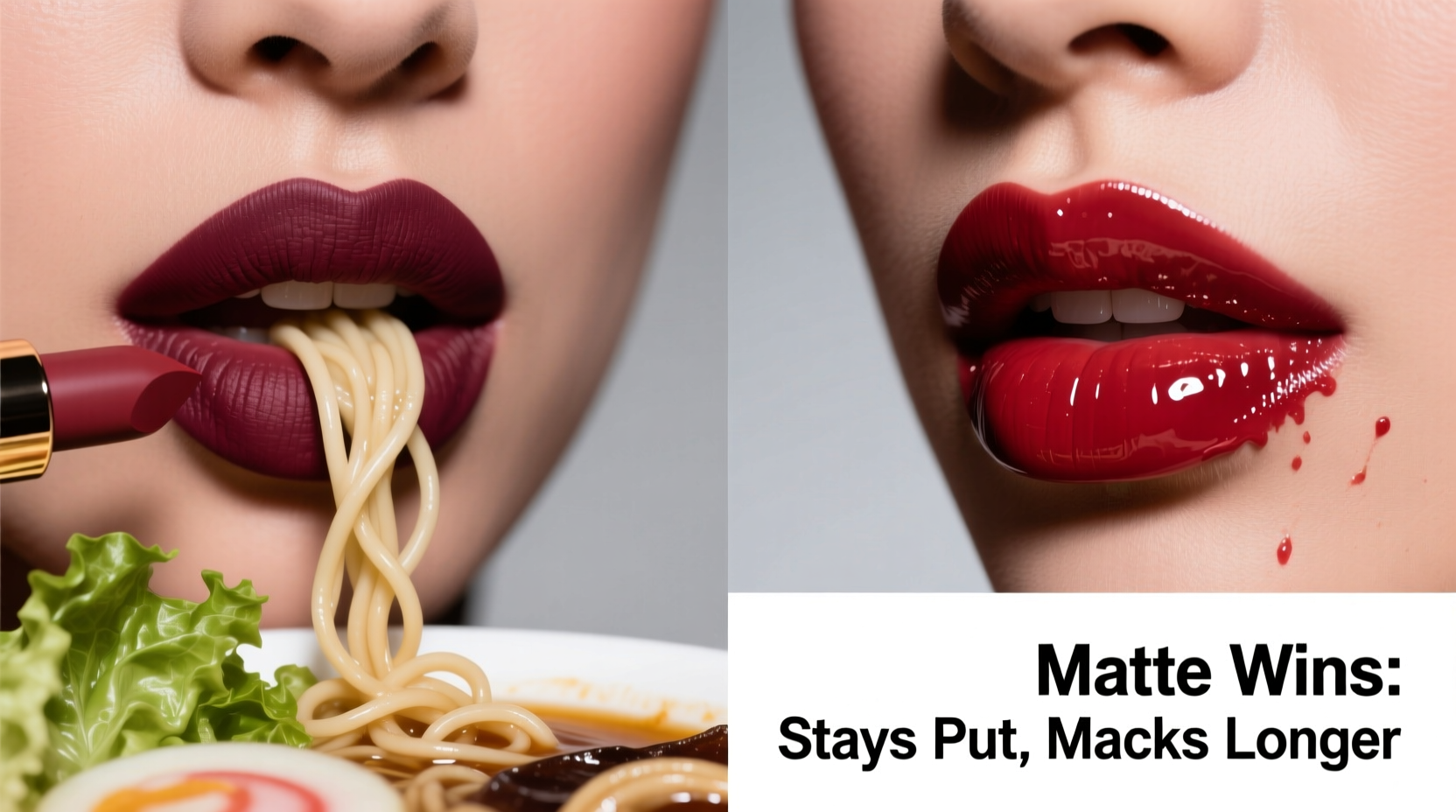 matte lipstick vs gloss which stays put through meals and masks longer