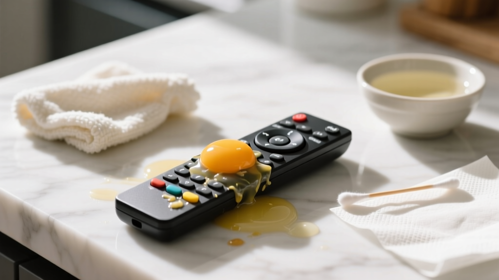 Tested: How to Get Egg Out of Remote Controls Fast