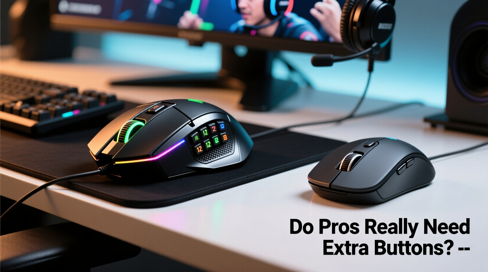 gaming mouse vs regular mouse do pros really need the extra buttons