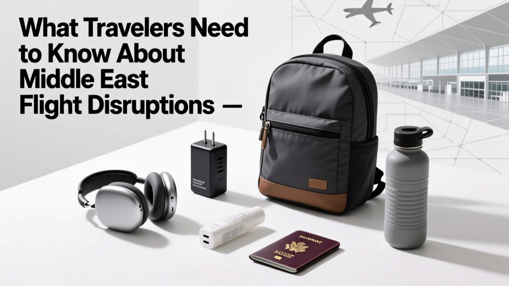 What Travelers Need to Know About Middle East Flight Disruptions: Real-World Insights from 2023–2024
