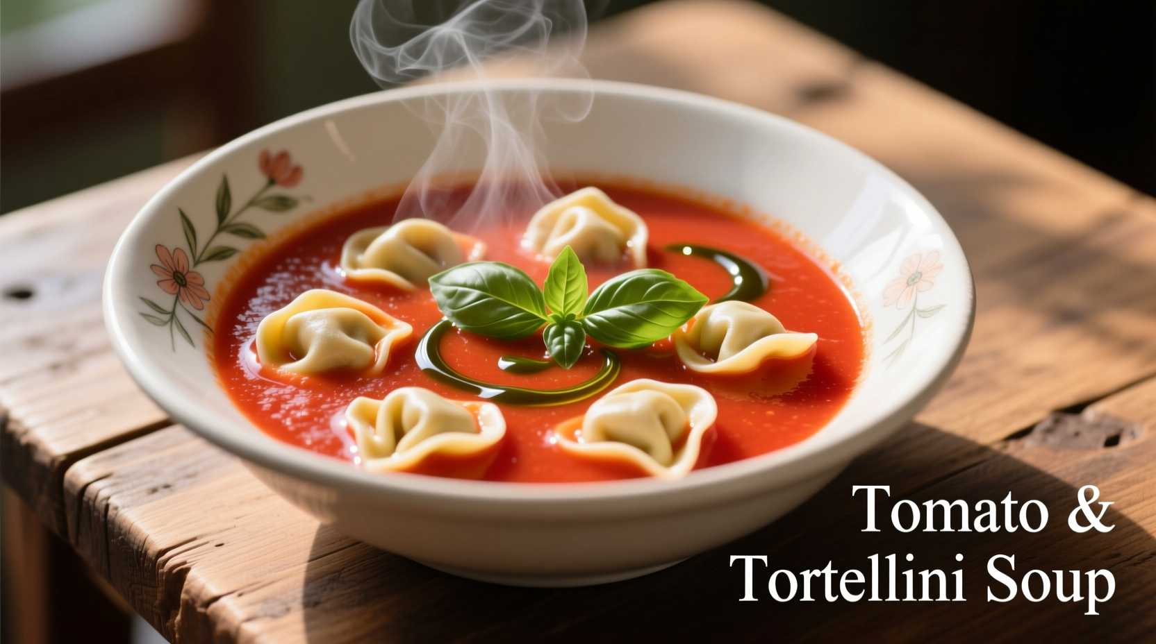 Quick Tomato Tortellini Soup: 20-Minute Dinner Recipe