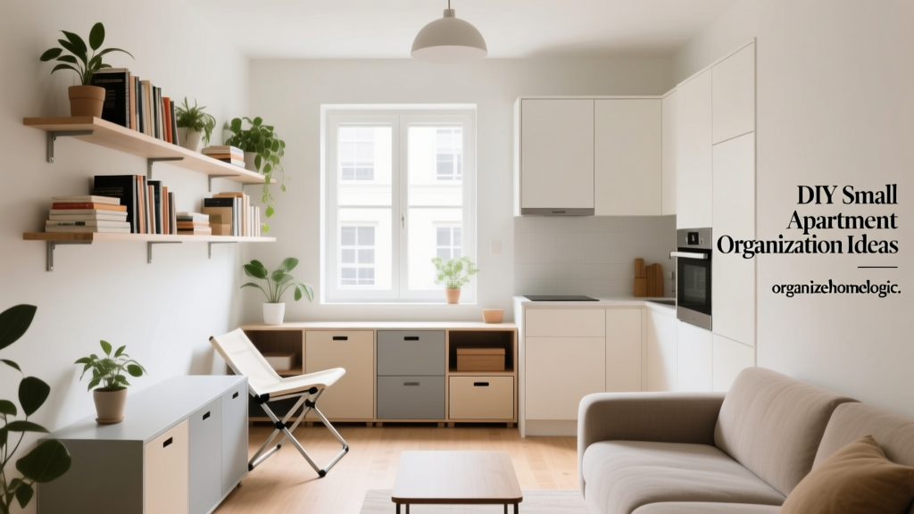 DIY Small Apartment Organization Ideas