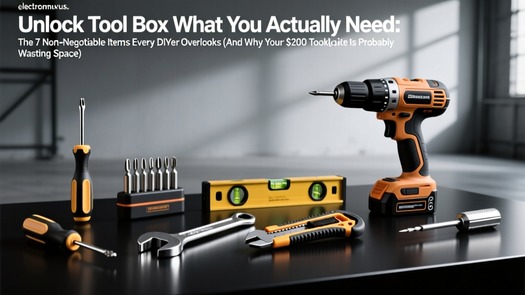Unlock Tool Box What You Actually Need: The 7 Non-Negotiable Items Every DIYer Overlooks (And Why Your $200 Toolkit Is Probably Wasting Space)